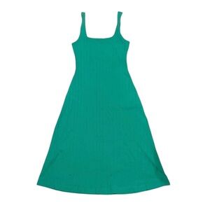 Zara Vibrant Green Midi Dress